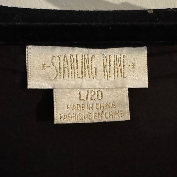 City Chic - Starling Reine Boho Black Maxi Dress - Size 20 - Picture 3 of 4